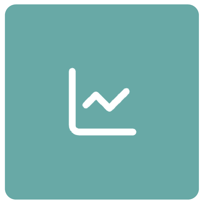 Data-driven design focused on payback timelines and long-term output icon