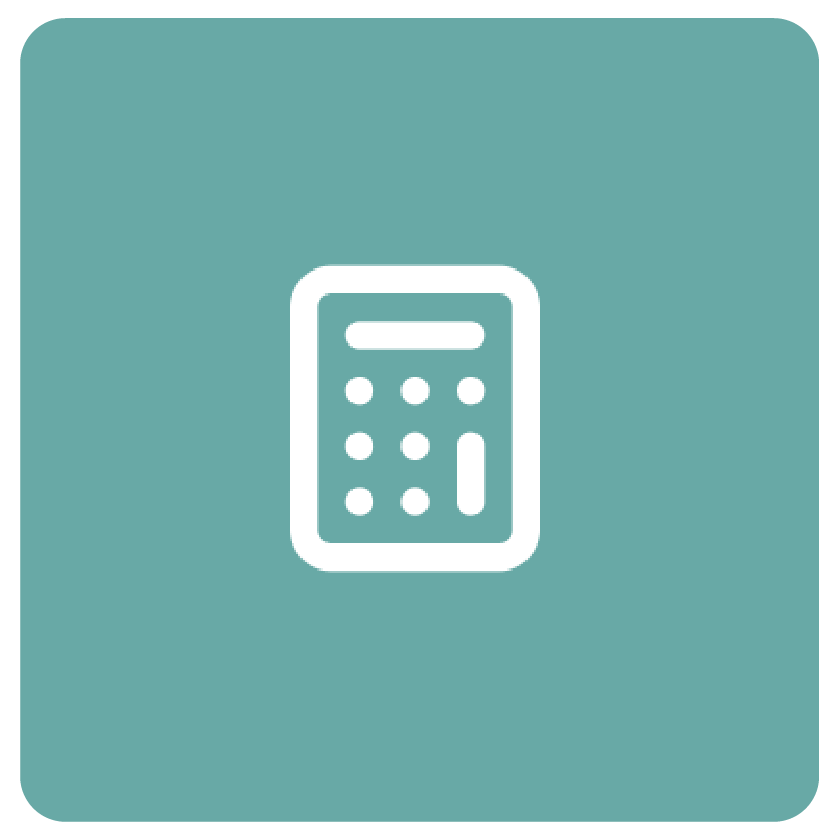 Financial modeling icon